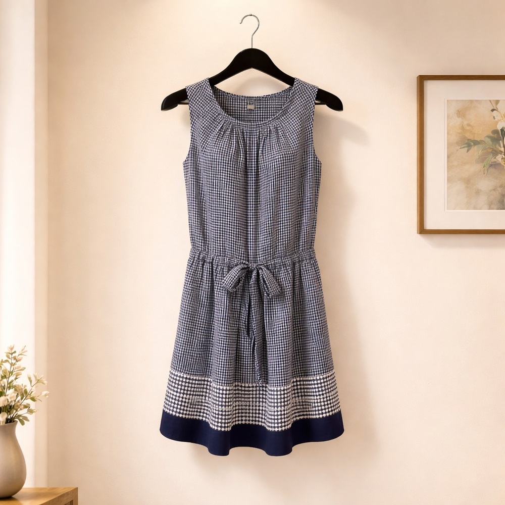 Ann Klein Womens Polka Dot Pleaded Midi Dress Size 12 100% Polyester - Picture 3 of 16
